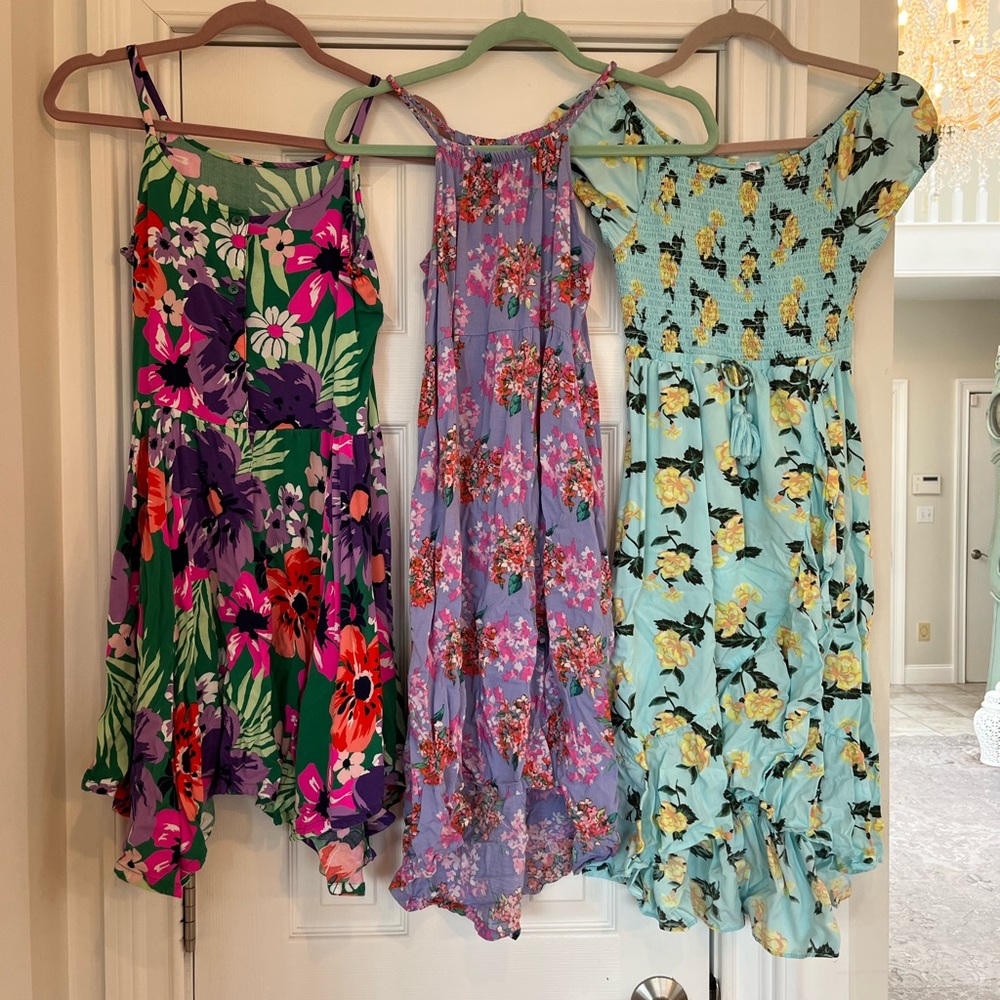 Lot of girls summer dresses